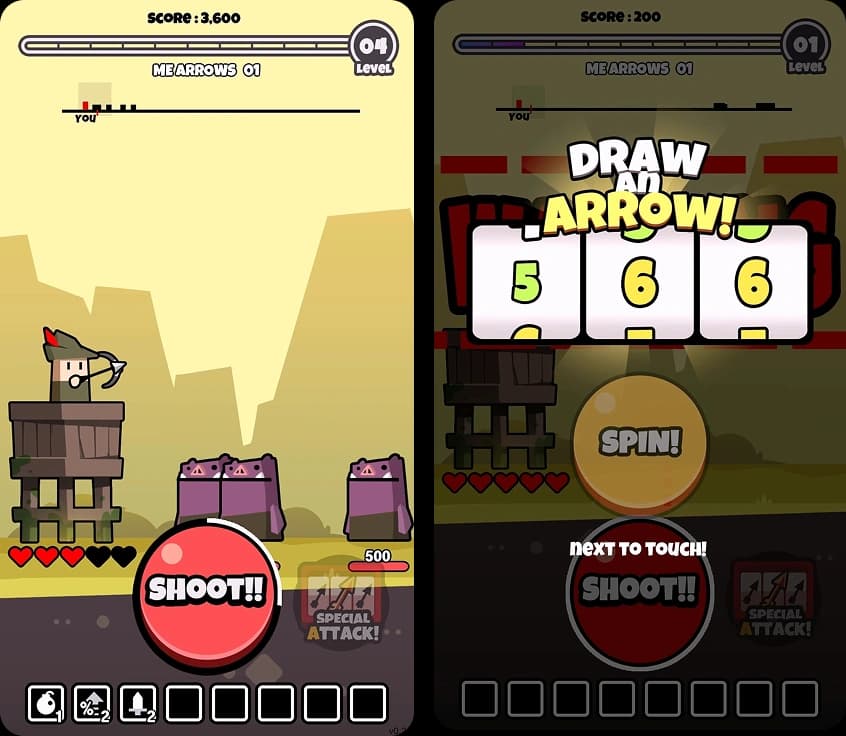 1000 ARROWS Play Example 2